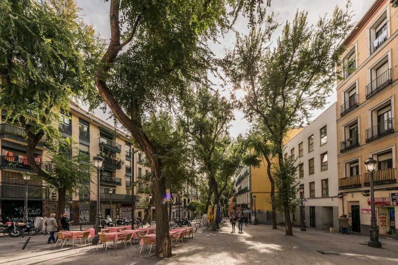 Buhardilla En Calle Amparo-Lavapies Madrid Exteriör bild